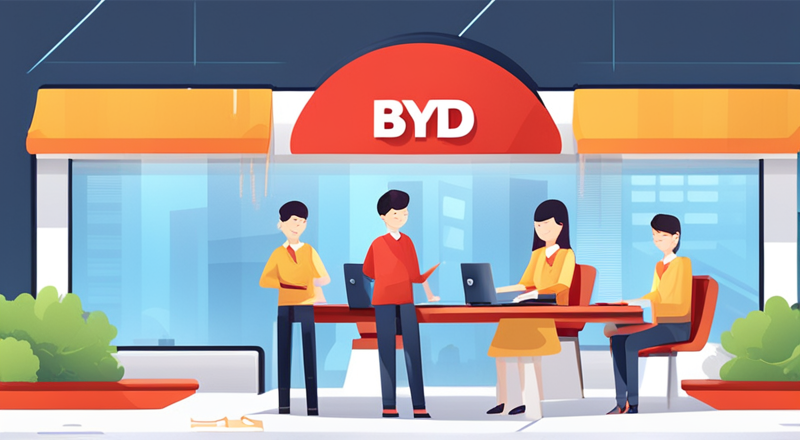 比亚迪人力资源处怎么走