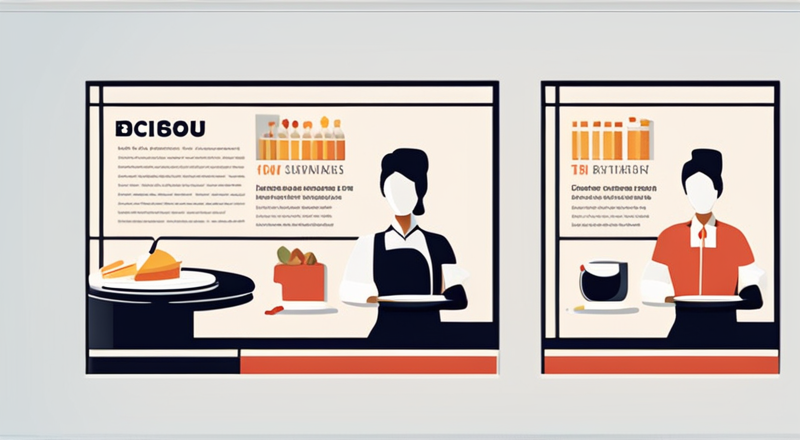 餐饮人力资源画册怎么做