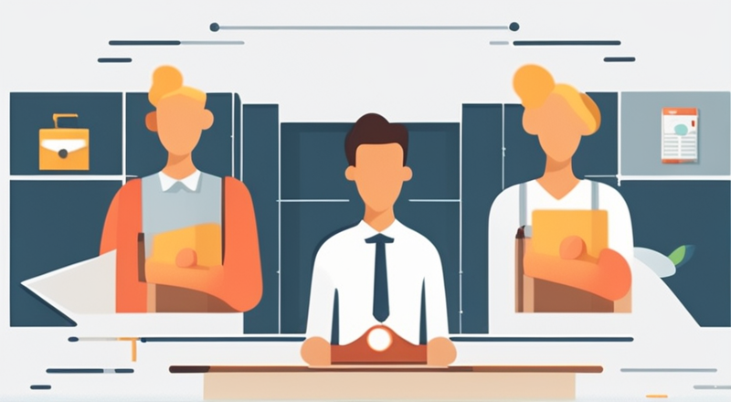 公司人力资源的图像怎么做