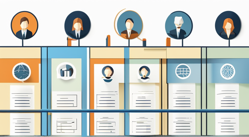 人力资源构架图怎么画