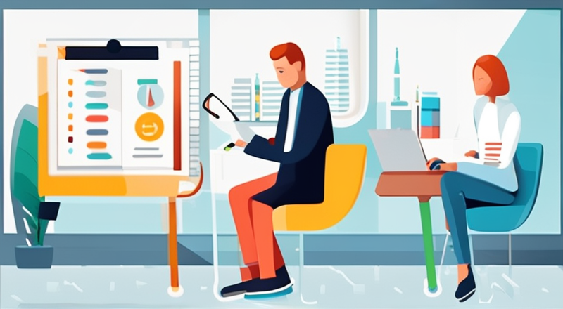 人力资源公司插图怎么画