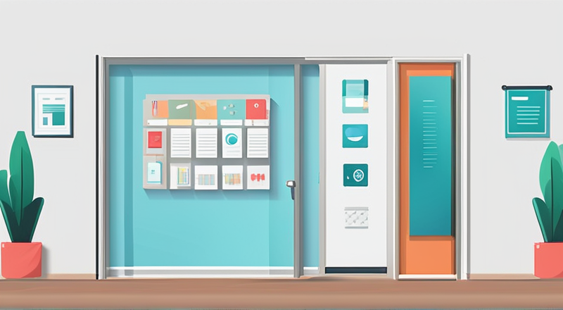 人力资源店门怎么装饰