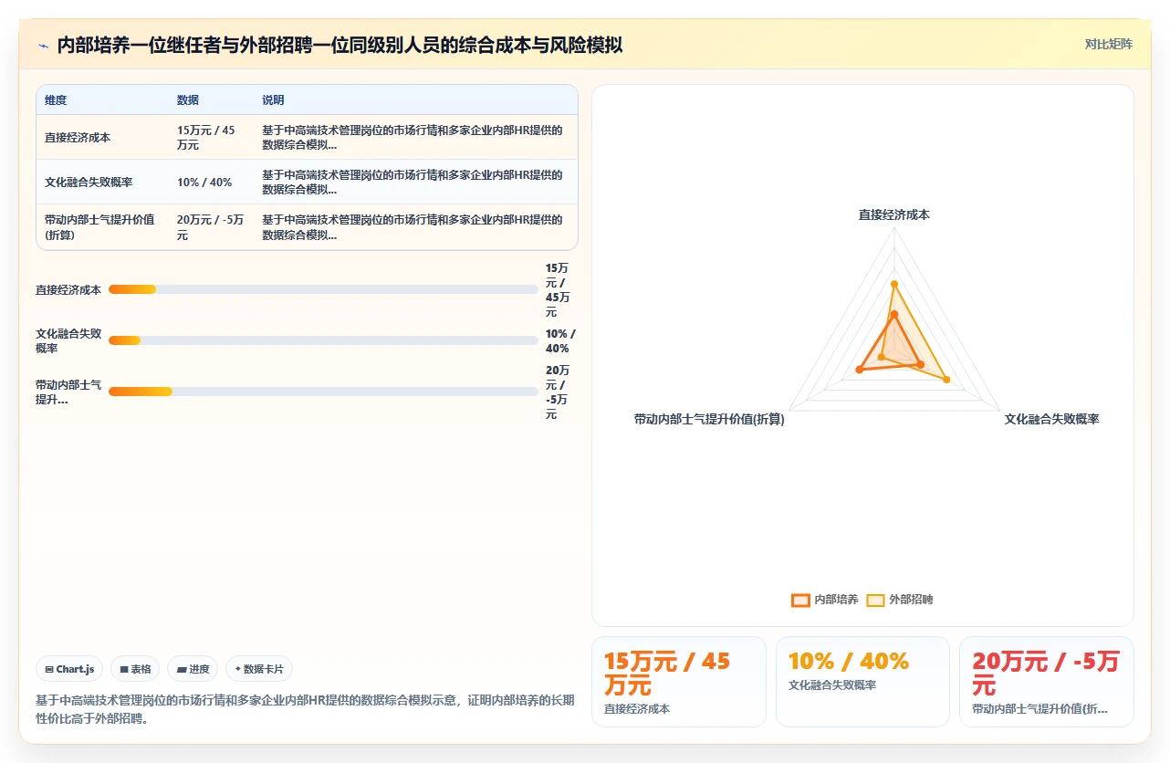防止关键人才断层的AI人事系统继任者规划