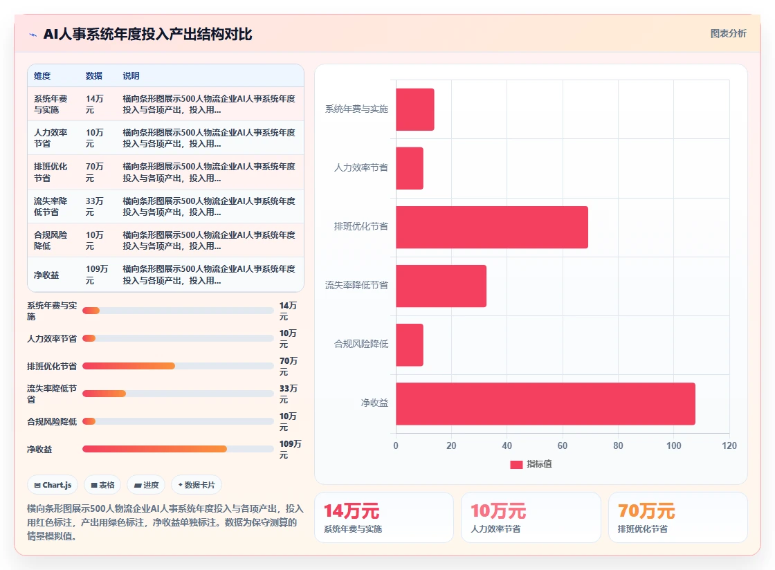 AI人事系统在物流行业的应用价值对比