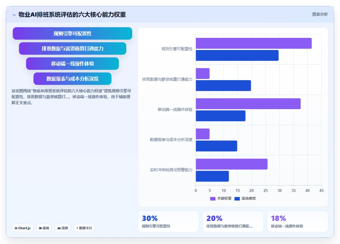 物业公司AI人事系统多区域巡检排班