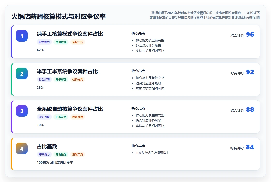 人事系统对火锅店长管理有什么提升