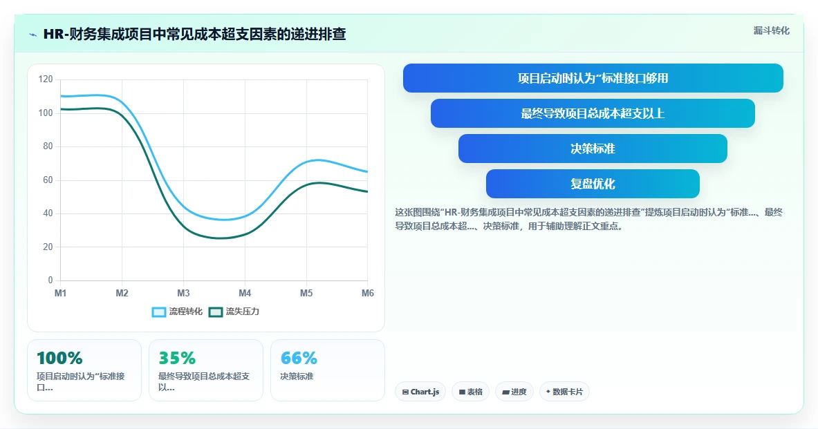人力资源数字化系统与财务系统的集成成本对比