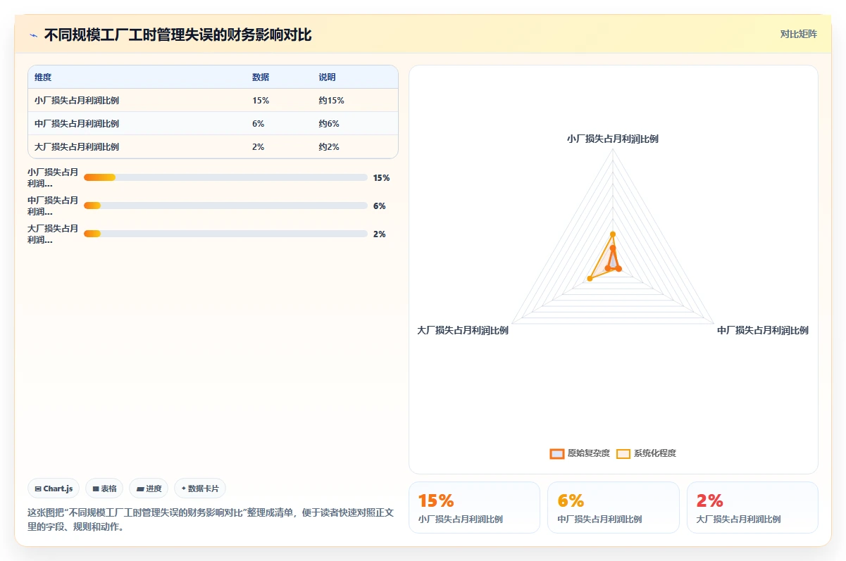 制造业智能HR系统工时采集与分析方案