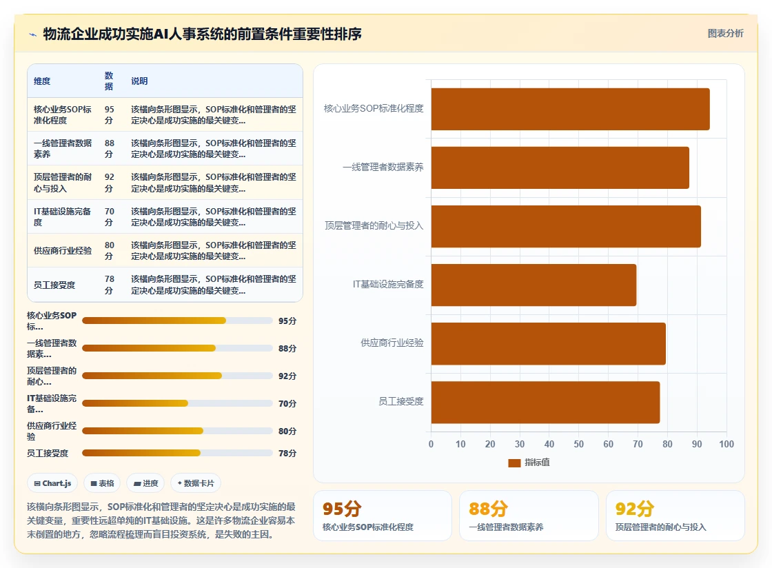 AI人事系统在物流行业的应用价值评估
