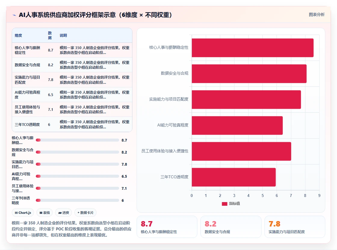 企业如何选择AI人事系统供应商