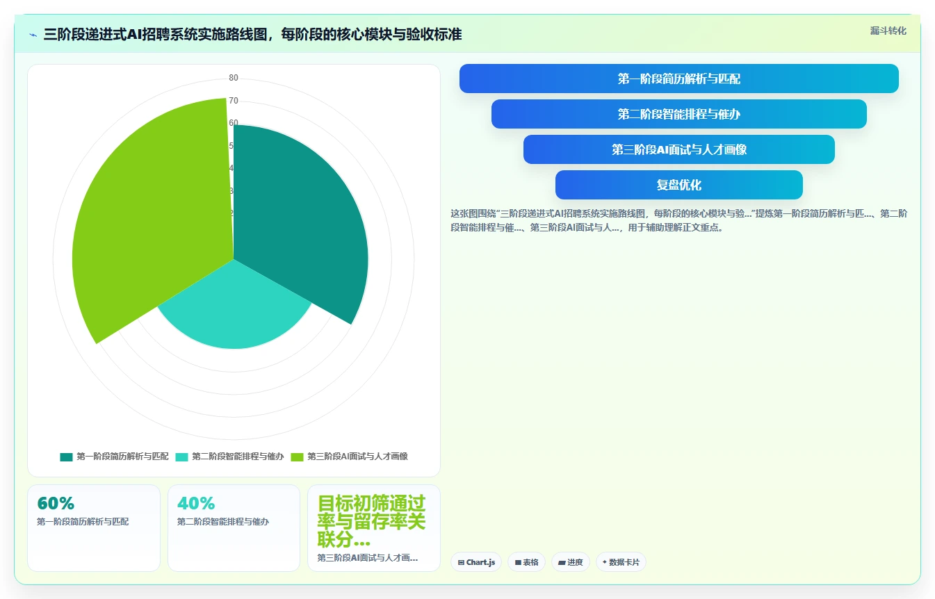 AI人力资源系统破解招聘流程冗长问题