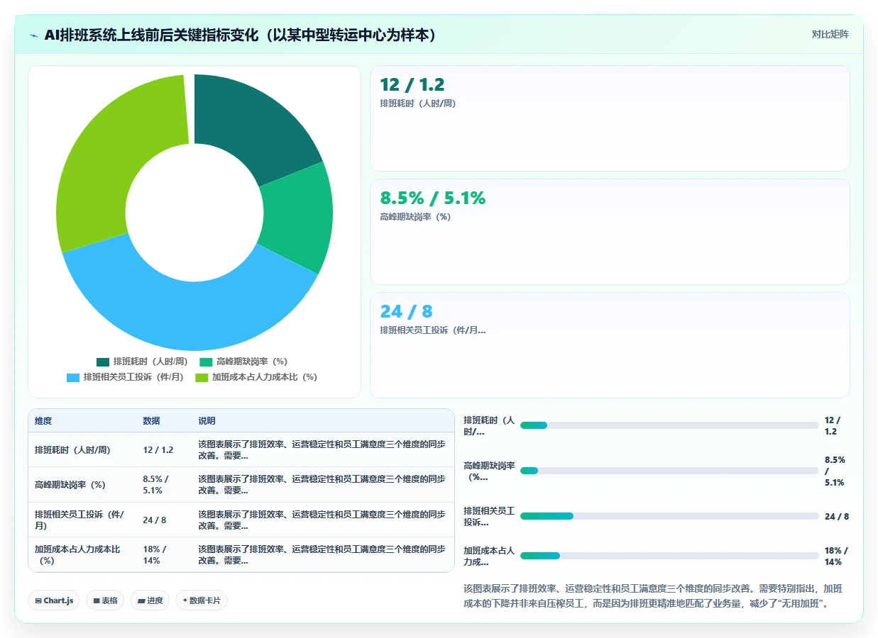 物流行业AI人事系统应用
