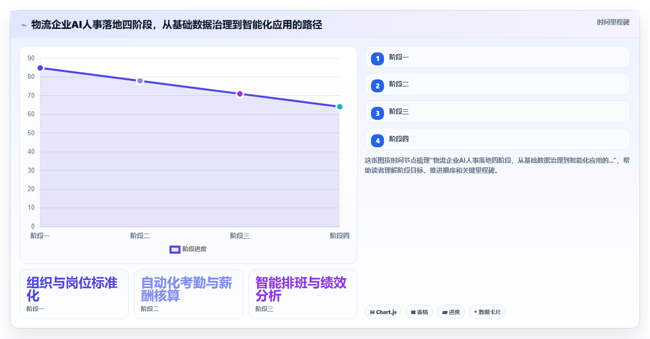AI人事系统在物流行业行业的数字化转型