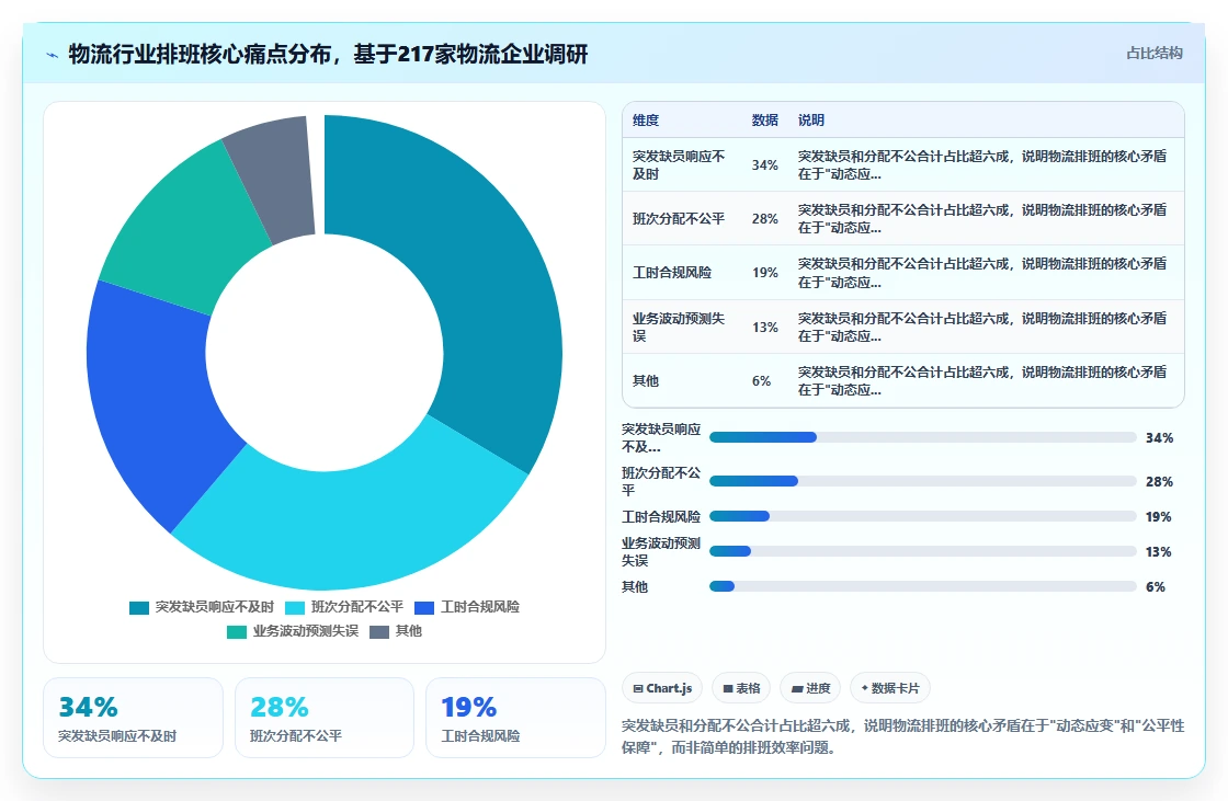 AI人事系统在物流行业的排班优化案例