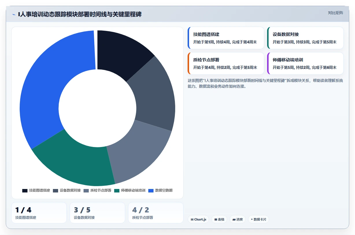 制造业学徒制培训周期通过AI人事系统动态跟踪