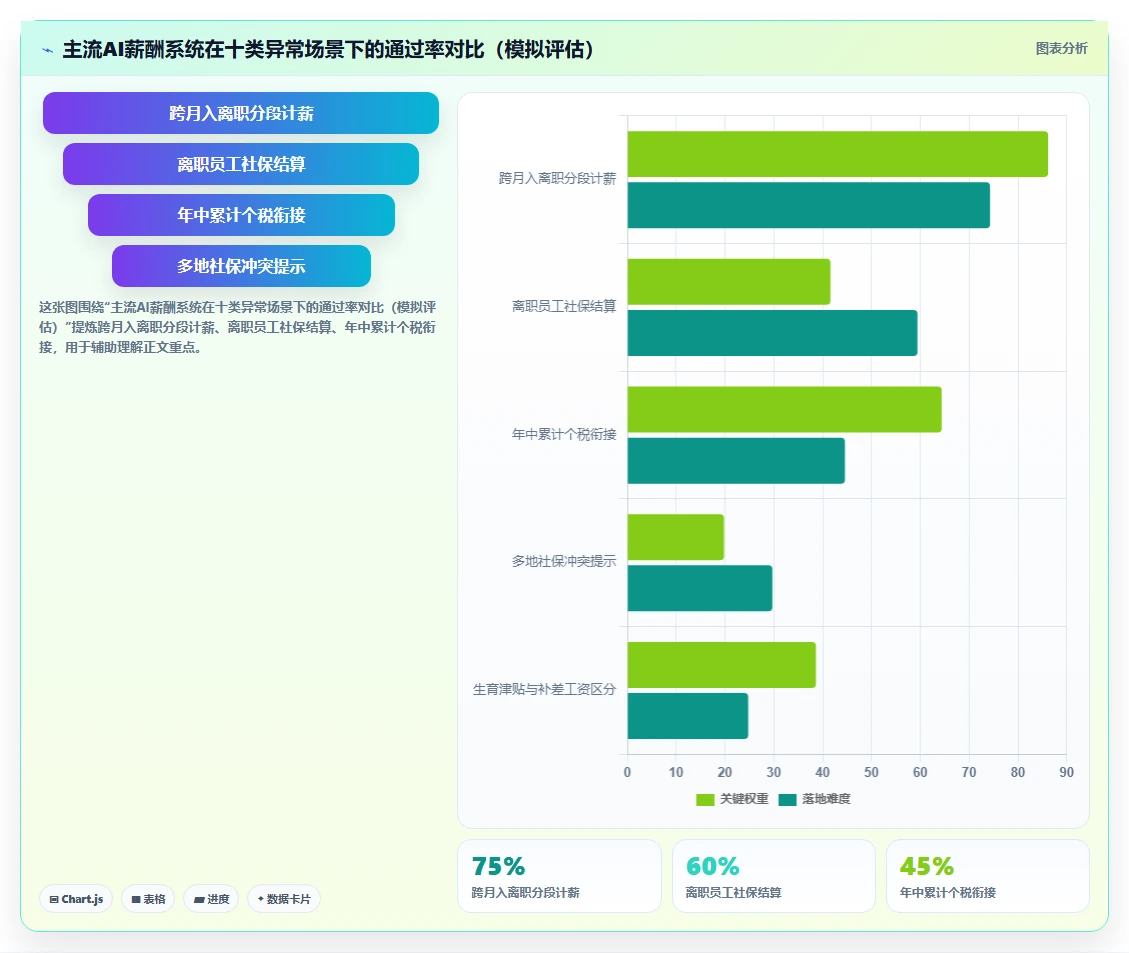 AI人事系统的薪酬核算功能到底准不准