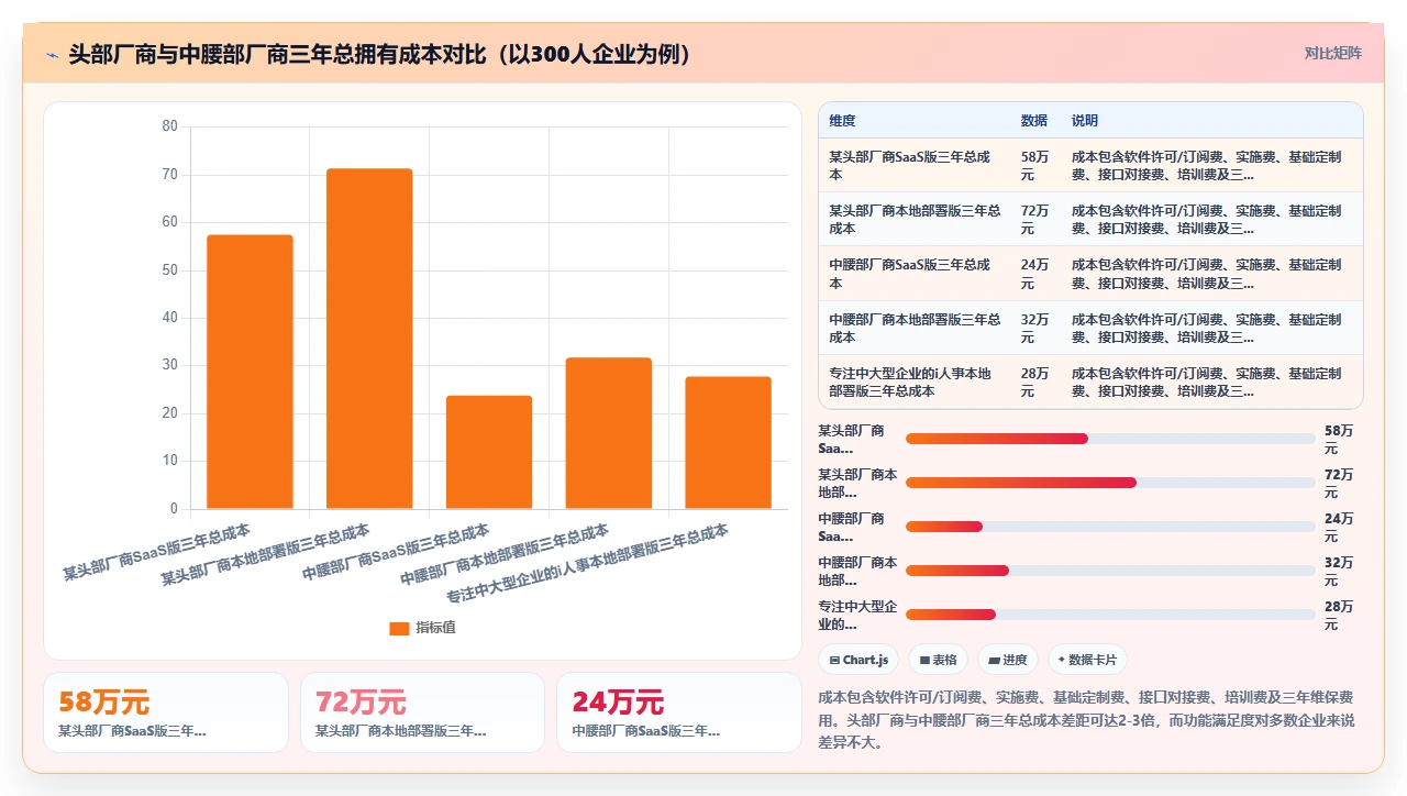 人事系统排行榜,别只看大厂