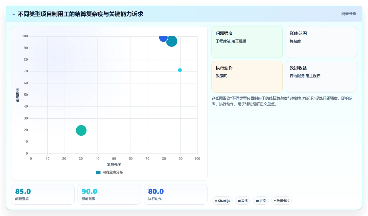 解决项目制用工结算复杂的智能HR系统