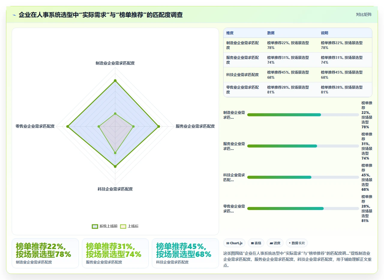 人事系统排行榜，别只看大厂