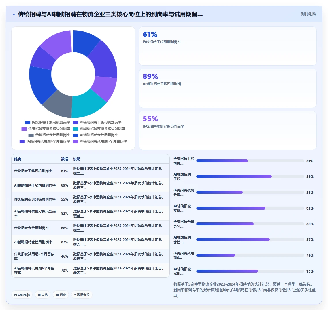 物流行业企业AI招聘专员应用案例