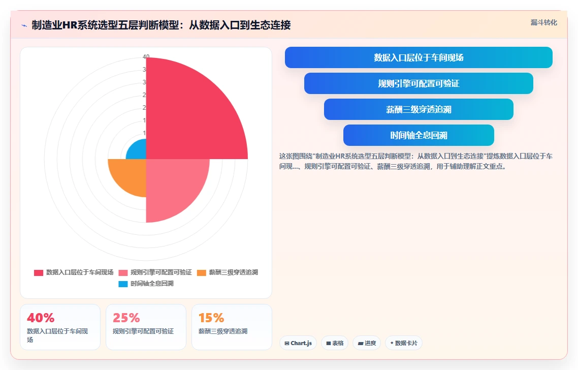 制造业智能HR系统解决方案详细解读
