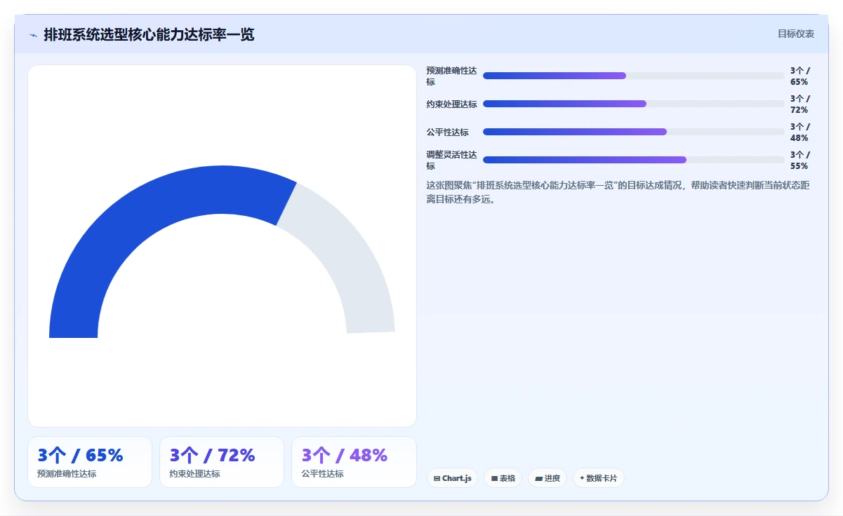 主流AI智能排班系统哪个排班结果更优