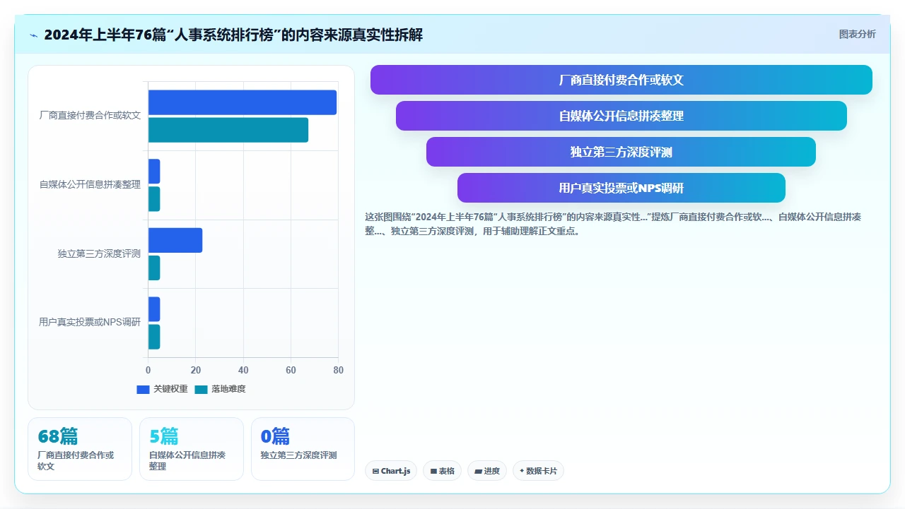 人事系统性价比排行榜，我算过
