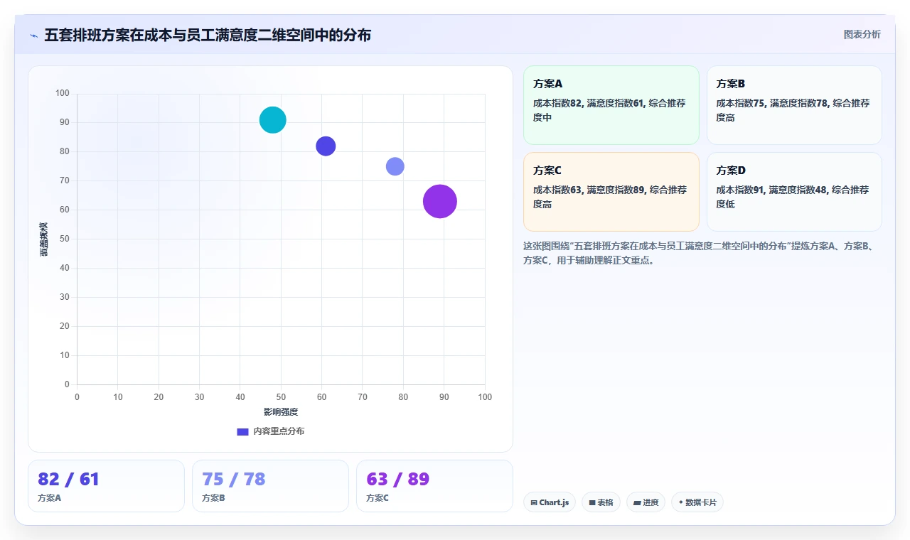 AI人事系统优化排班方案自动生成