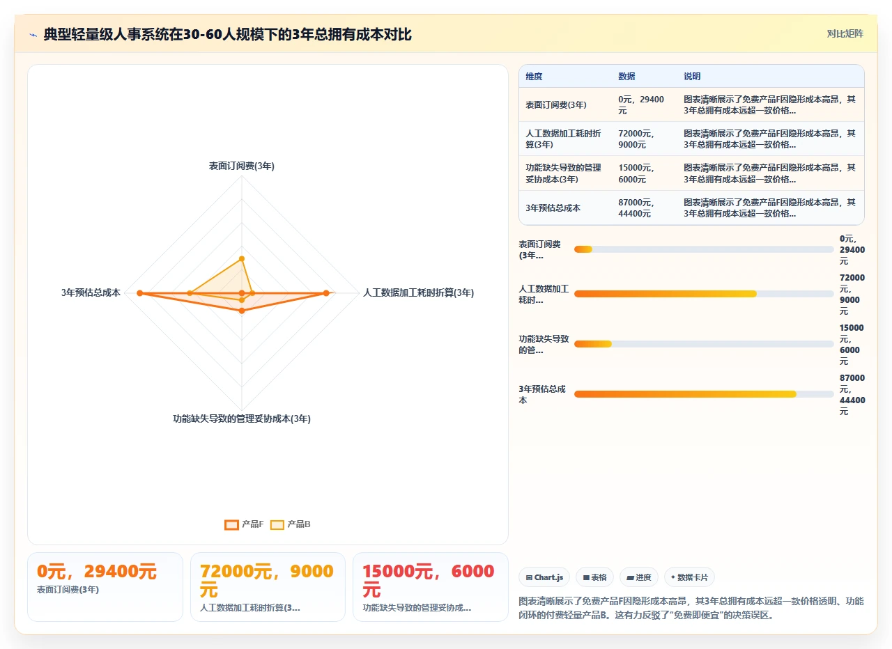 人事系统排行榜：我们真实测了20款