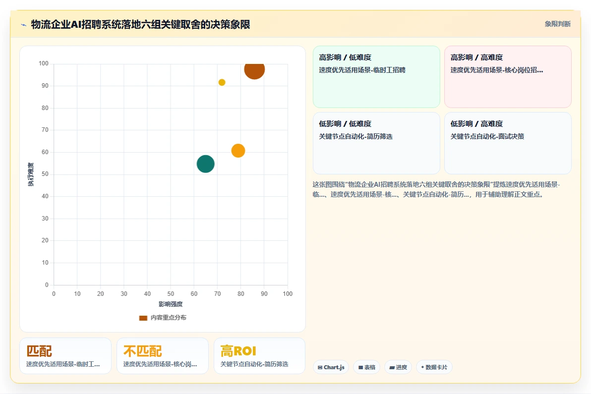 物流行业对AI人事系统招聘流程自动化的核心需求