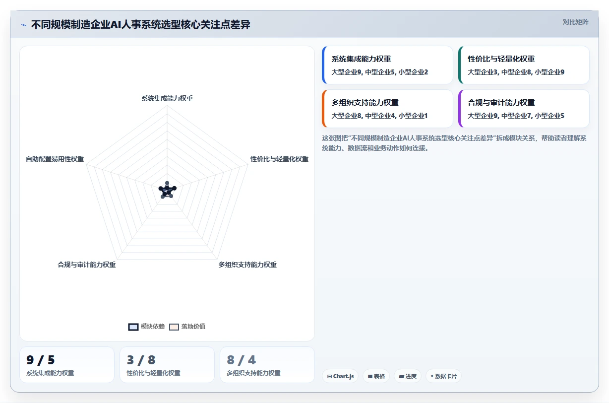 制造业引入AI人事系统需要注意哪些问题