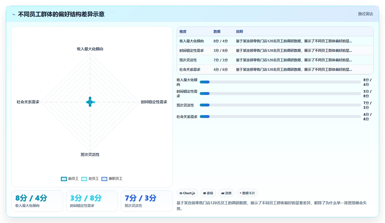 AI智能排班系统怎么平衡员工偏好