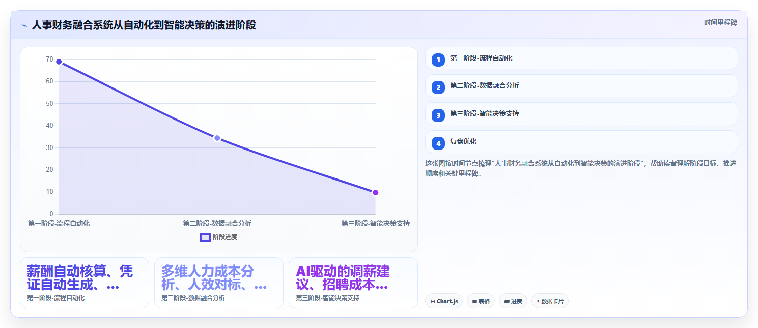 AI人事系统与财务系统融合应用案例