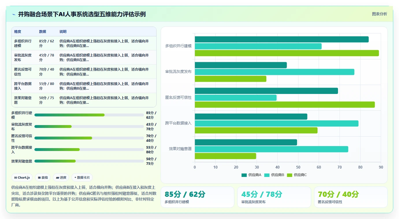 AI人事系统保障企业并购文化融合沟通方案