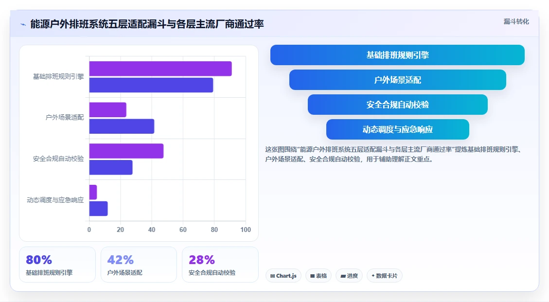 能源行业户外作业排班数字化人事系统