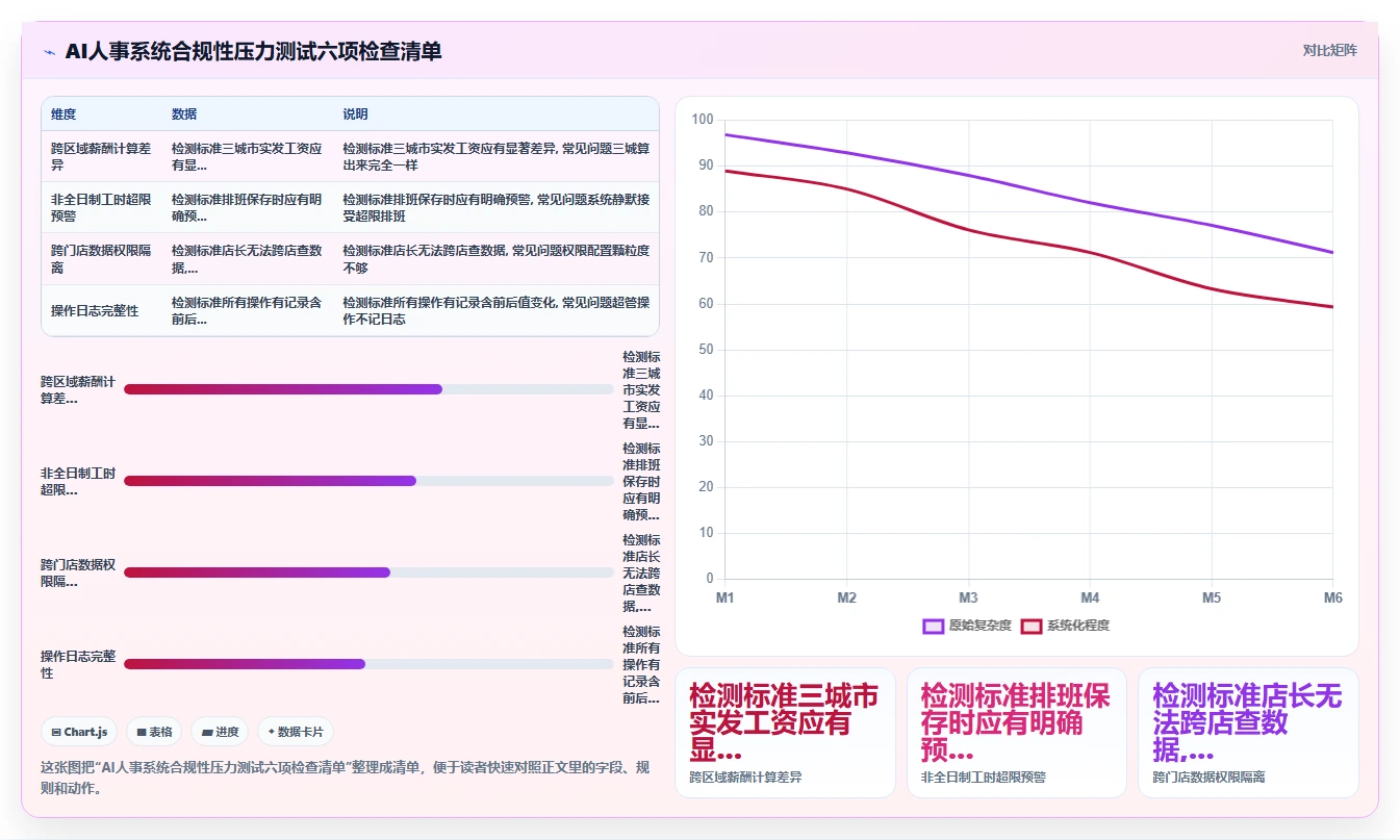 AI人事系统在连锁品牌的合规性考虑