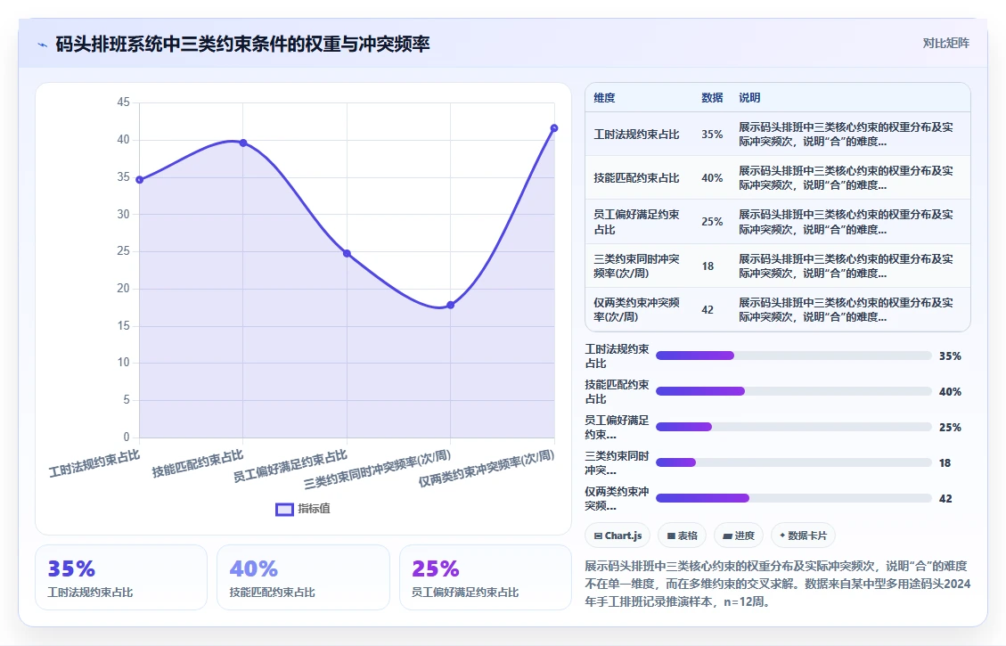 航运港口智能人事系统码头作业人员排班
