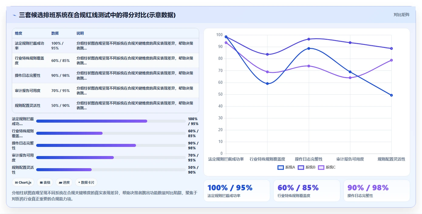医药企业AI人事系统合规工时与排班