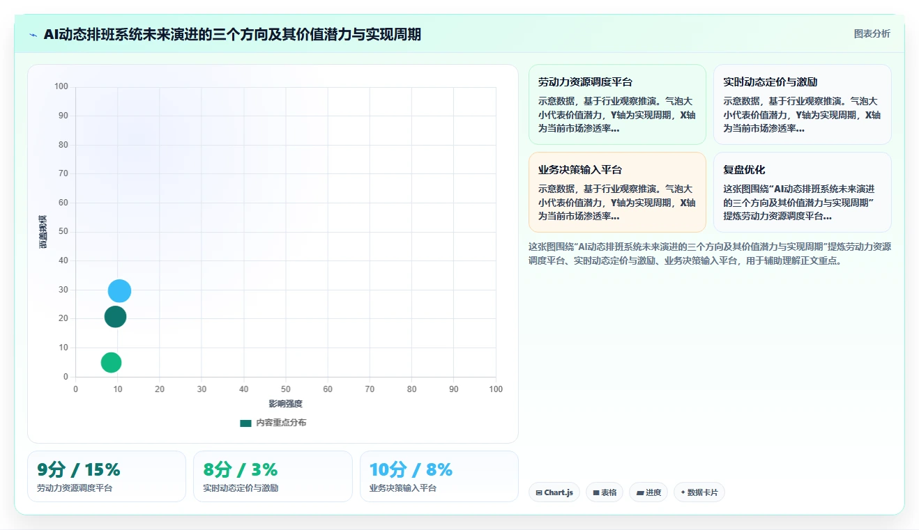 AI人事系统如何实现基于业务预测的动态排班